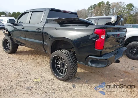 2019 Chevrolet Silverado 1500 Rst из США, поврежденный, VIN 1GCUYEED9KZ111826